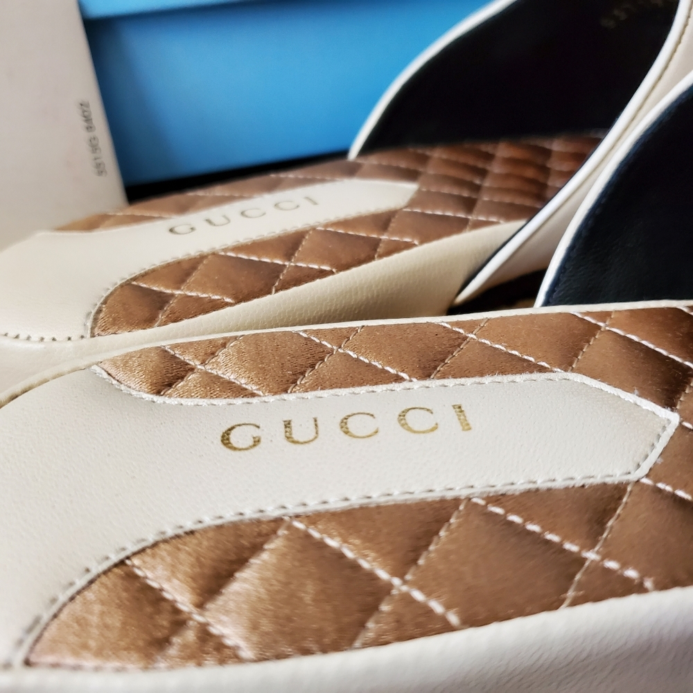 Gucci Princetown Limited Edition NY Yankees Mules - Picture 6 of 15